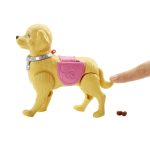 Barbie Walk & Potty Pup Set With Doll & Tail-Activated Pooping Puppy - Image 4
