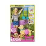 Barbie Walk & Potty Pup Set With Doll & Tail-Activated Pooping Puppy - Image 6