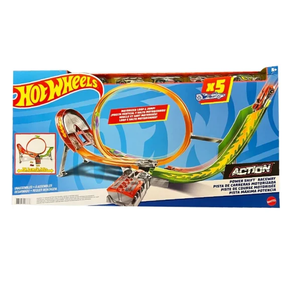 for Hot Wheels Power Shift Raceway Track Set FCF18 - Image 3