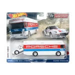 Hot Wheels Team Transport Toy Truck & Race Car, 1986 Porsche 959 HKF47 - Image 2