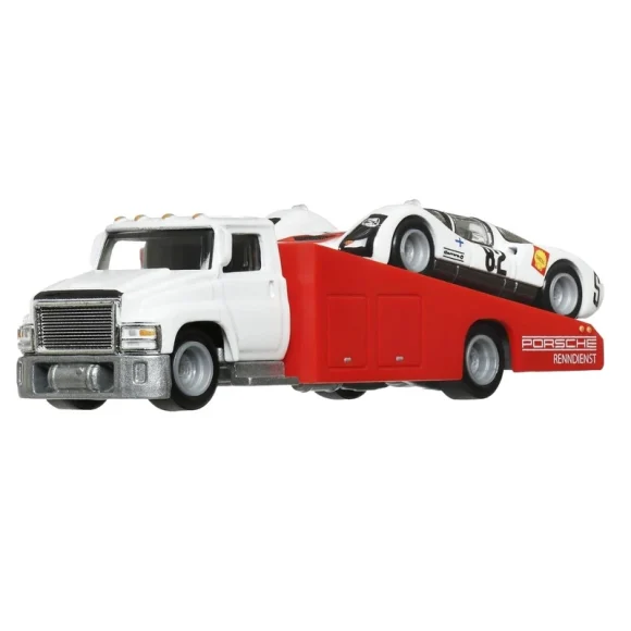 Hot Wheels  Porsche 906 Carrera & Carry On – Team Transport #66 HRV47 - Image 4