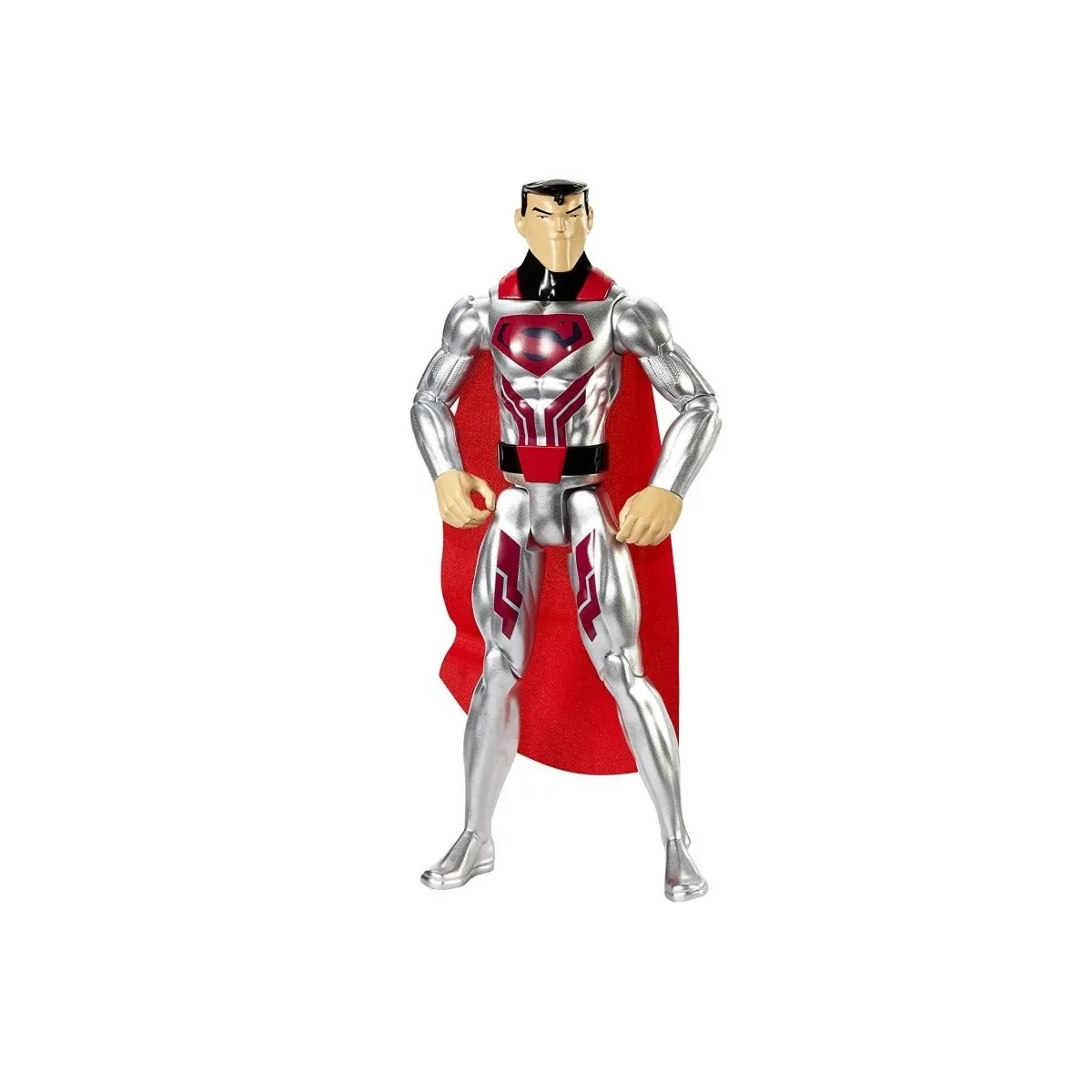 FPC61 (2) Mattel Justice League Action Steel Suit Superman Figure FPC61 - Image 1