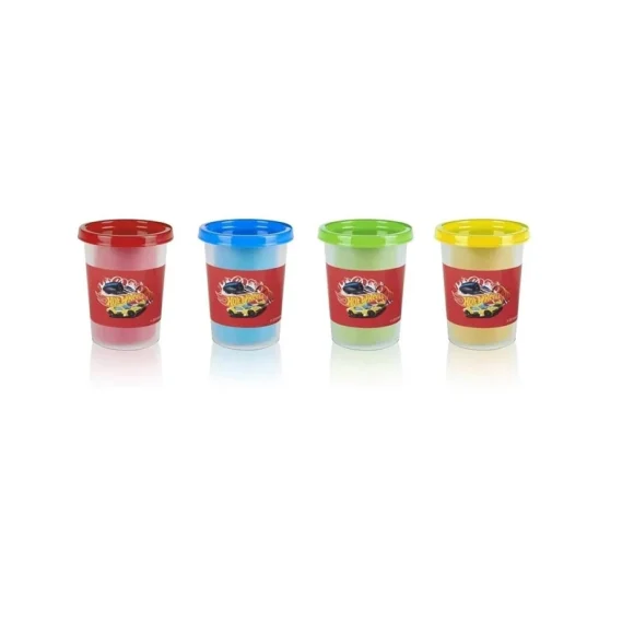 Hot Wheels Play Dough 4 Pack - (4 x 100 gr) GPN19 - Image 3