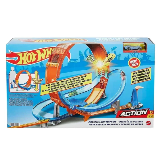 Hot Wheels® Massive Loop Mayhem™ Track Set GTV14 - Image 2