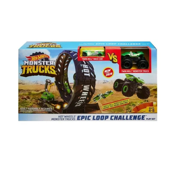 Hot Wheels Monster Trucks Epic Loop Challenge Playset HBH70 - Image 2