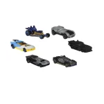Hot Wheels Toy Cars 6-Pack, Set of 6 Batman Character Vehicles HBY35