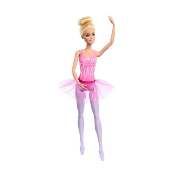 Barbie Ballerina Doll, Blonde Fashion Doll Wearing Purple Removable Tutu - Image 5