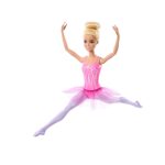 Barbie Ballerina Doll, Blonde Fashion Doll Wearing Purple Removable Tutu - Image 3