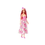 Barbie Royal Doll With Pink And Blonde Hair, Butterfly-Print Skirt And Accessories