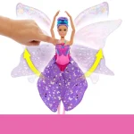 Barbie Dance And Flutter Doll With 2-In-1 Transformation From Dancer To Butterfly, Purple Hair - Image 5