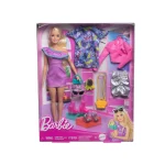 Barbie Doll With 3 Outfits and Accessories - Image 3