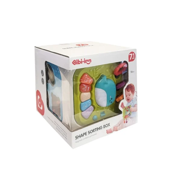 Bibi-inn Shapes Sorting Box 7in1 - Image 2