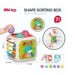 Bibi-inn Shapes Sorting Box 7in1 - Image 3