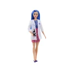 Barbie Scientist Doll (12 Inches), Blue Hair, Color Block Dress, Lab Coat & Flats, Microscope Accessory, 3 & Up Barbie Winter Sports Doll And Accessories, Ages 3 And Up