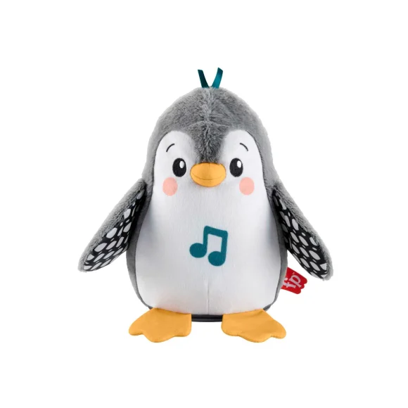 Fisher-Price Baby Tummy Time Toy Flap & Wobble Penguin - Image 4