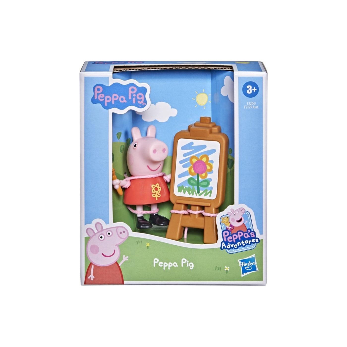 peppa-pig-peppas-adventures-fun-friends-preschool-toy-figure-ages-3-and-up (1) Hasbro Peppa Pig Friend Figures Peppa And Skateboard F2179 - Image 1