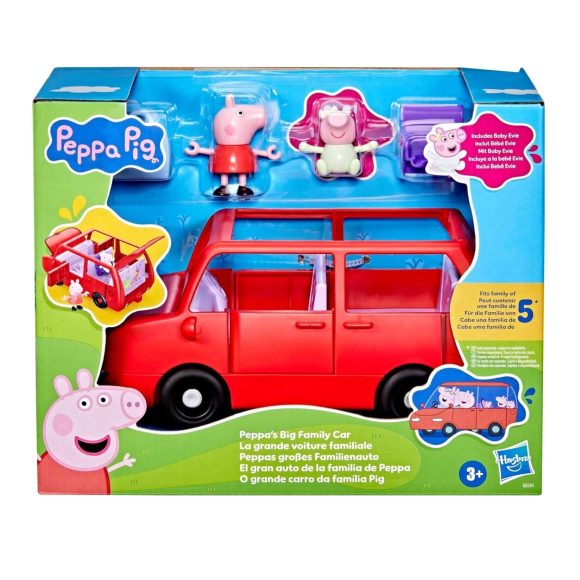 Hasbro Peppa Pig Peppa's Big Family Car Playset G0541 - Image 2