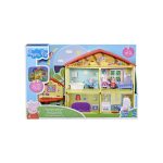 Peppa Pig Peppa’s Adventures Peppa's Playtime to Bedtime House Preschool Toy f2188