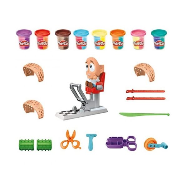 Hasbro Play-Doh Crazy Cuts Stylist Hair Salon (21 Pieces) F1260 - Image 3