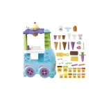 Play-Doh Kitchen Creations Ultimate Ice Cream Truck Playset with 27 Accessories F1039 - Image 3