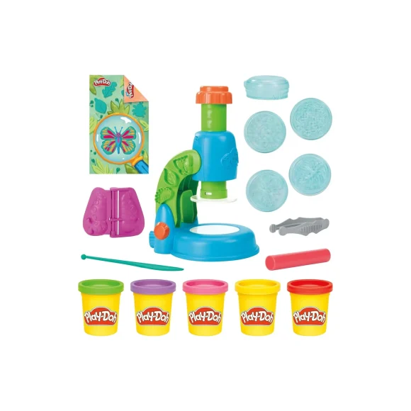 Hasbro Play-Doh Light & Look Microscope Playset G0494 - Image 3