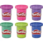 Hasbro Play-doh Sparkle Collection 6 Pack, Kids Arts and Crafts F9932 - Image 2