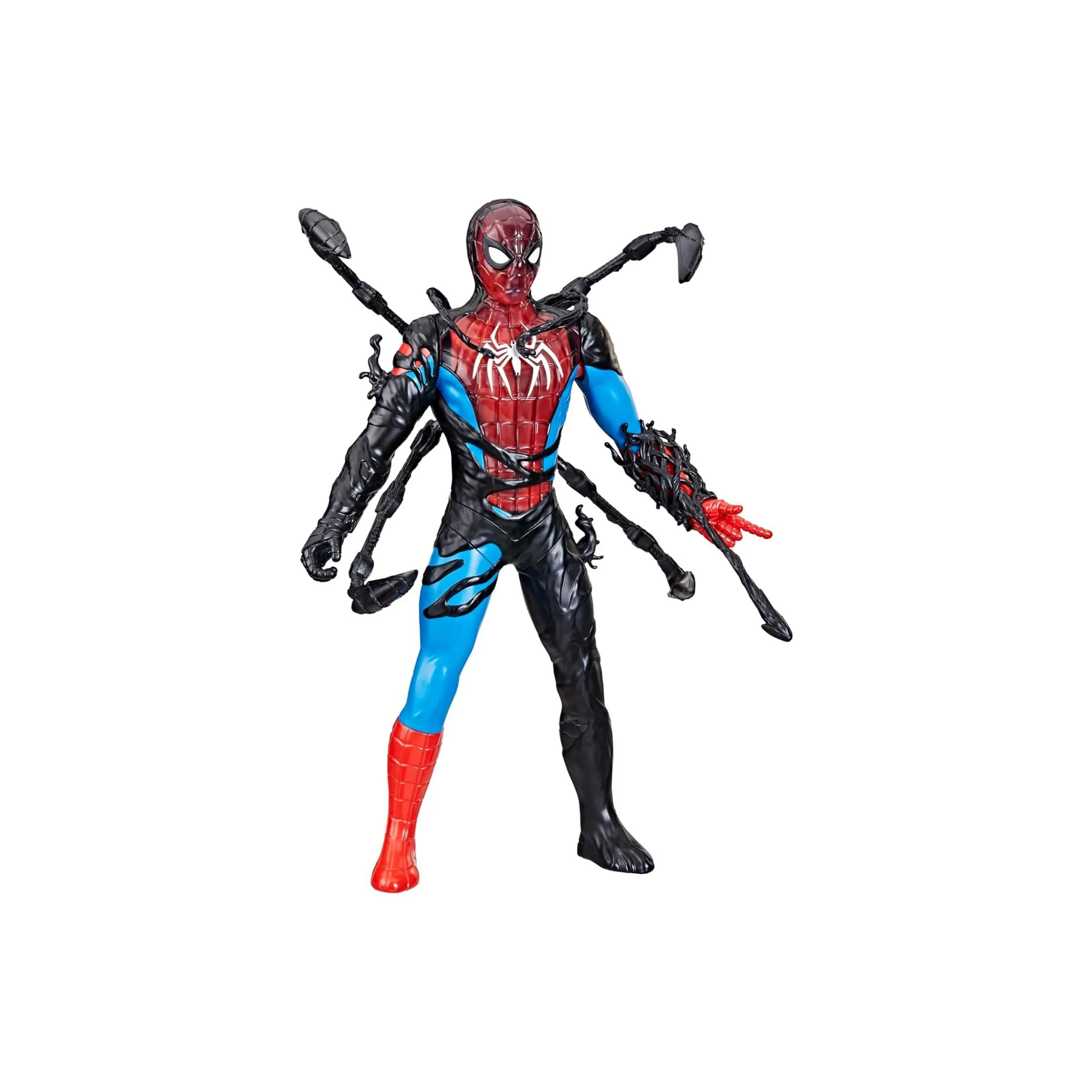 spiderman-spider-man-marvel-venomversus-liquid-shifter-action-figure-with-accessories-11-inch-scale-super-hero-toys-for-kids-ag Hasbro Marvel Spider-Man VenomVersus Spider-Man G0728 - Image 1