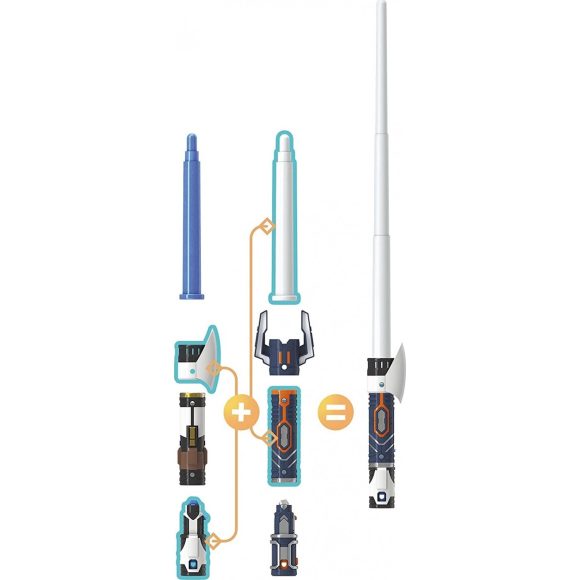 Star Wars Lightsaber Forge Obi-Wan Kenobi Extendable Blue Lightsaber F1162 - Image 3