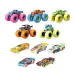 Hot Wheels Toy Monster Trucks 10-Pack of Glow-in-The-Dark 1:64 Scale Vehicles HCB57