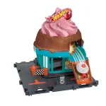 Hot Wheels City Downtown Ice Cream Swirl Playset from the series “Let’s Race” HTN77