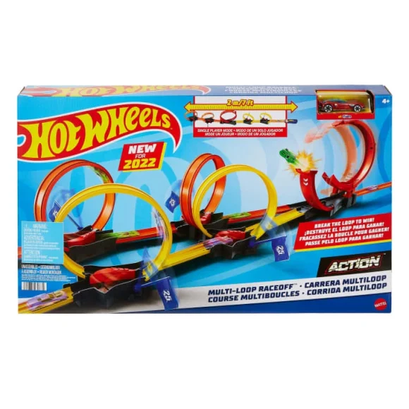Hot Wheels Multi-Loop Raceoff HDR83 - Image 5