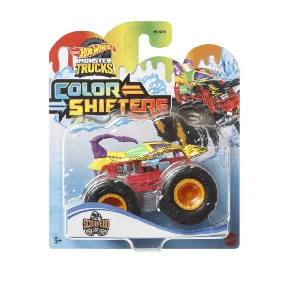 HOT WHEELS Monster Trucks COLOR SHIFTERS SCORPEDO HMH32 - Image 3